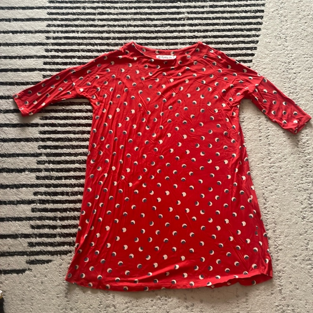 XS dot Fighting eel dress